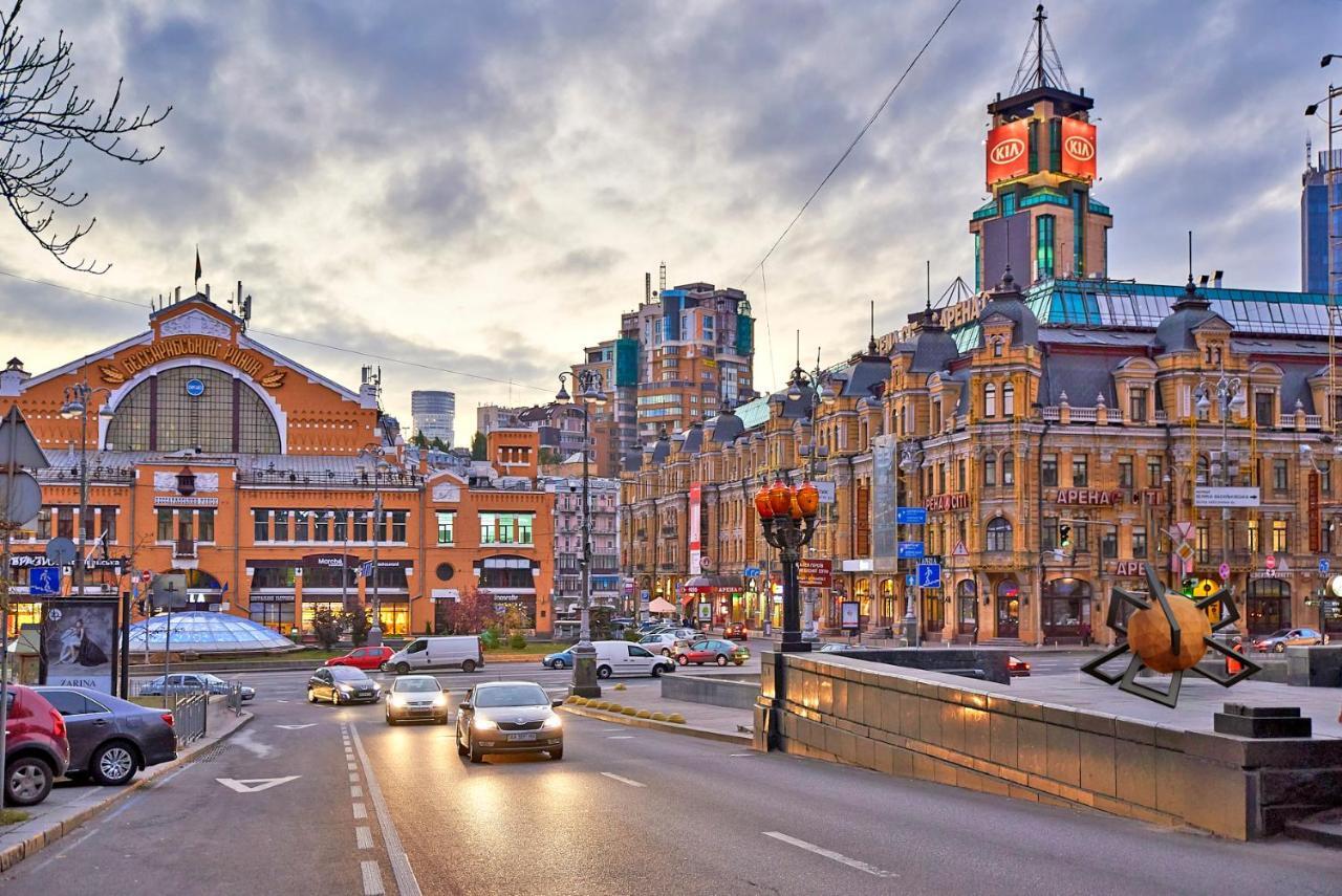 Sauna, Big Jacuzzi , Khreshchatyk Apartments Kiev Exterior foto